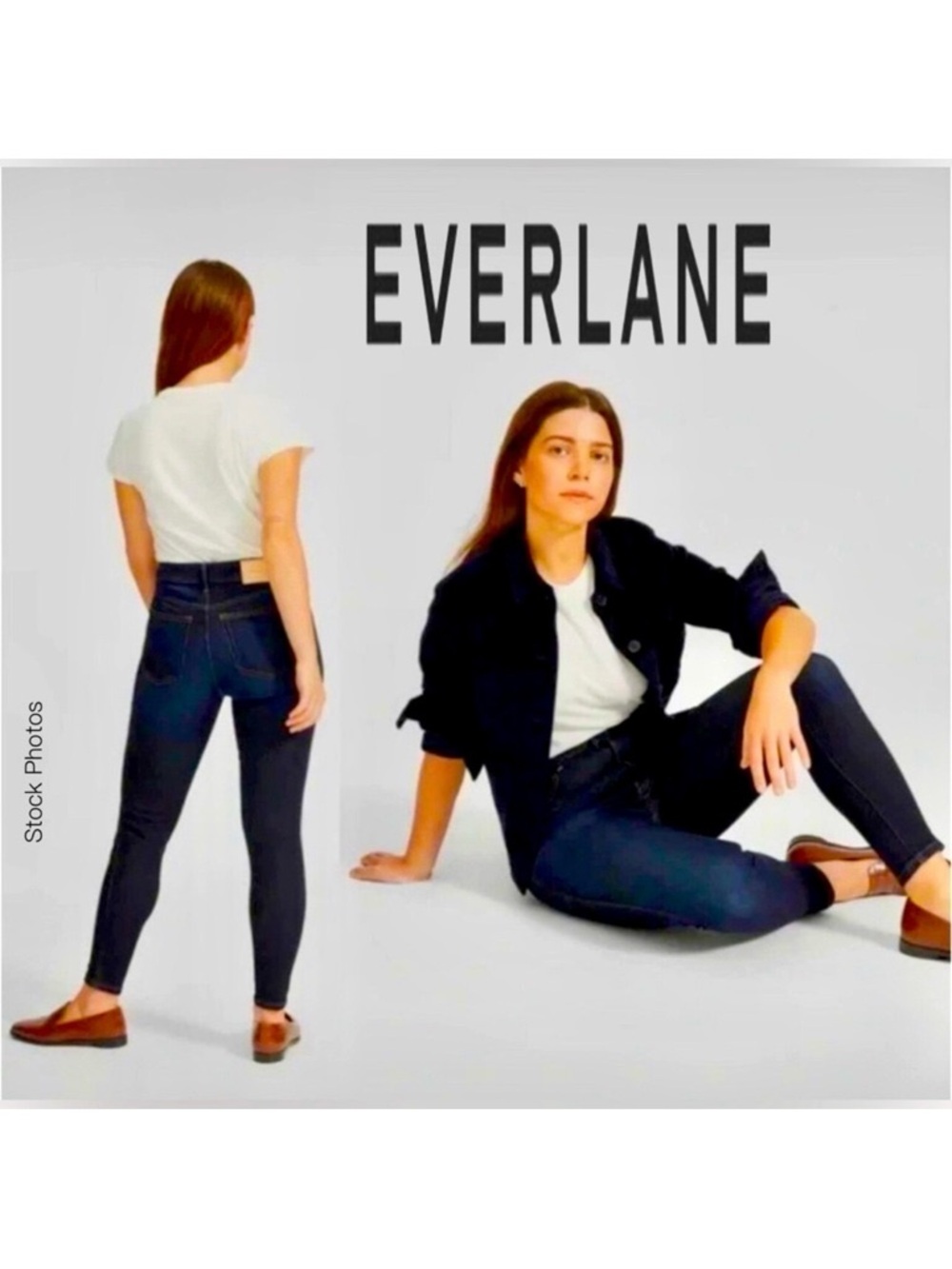 EVERLANE The Curvy High Rise Skinny Jean (33 Reg)